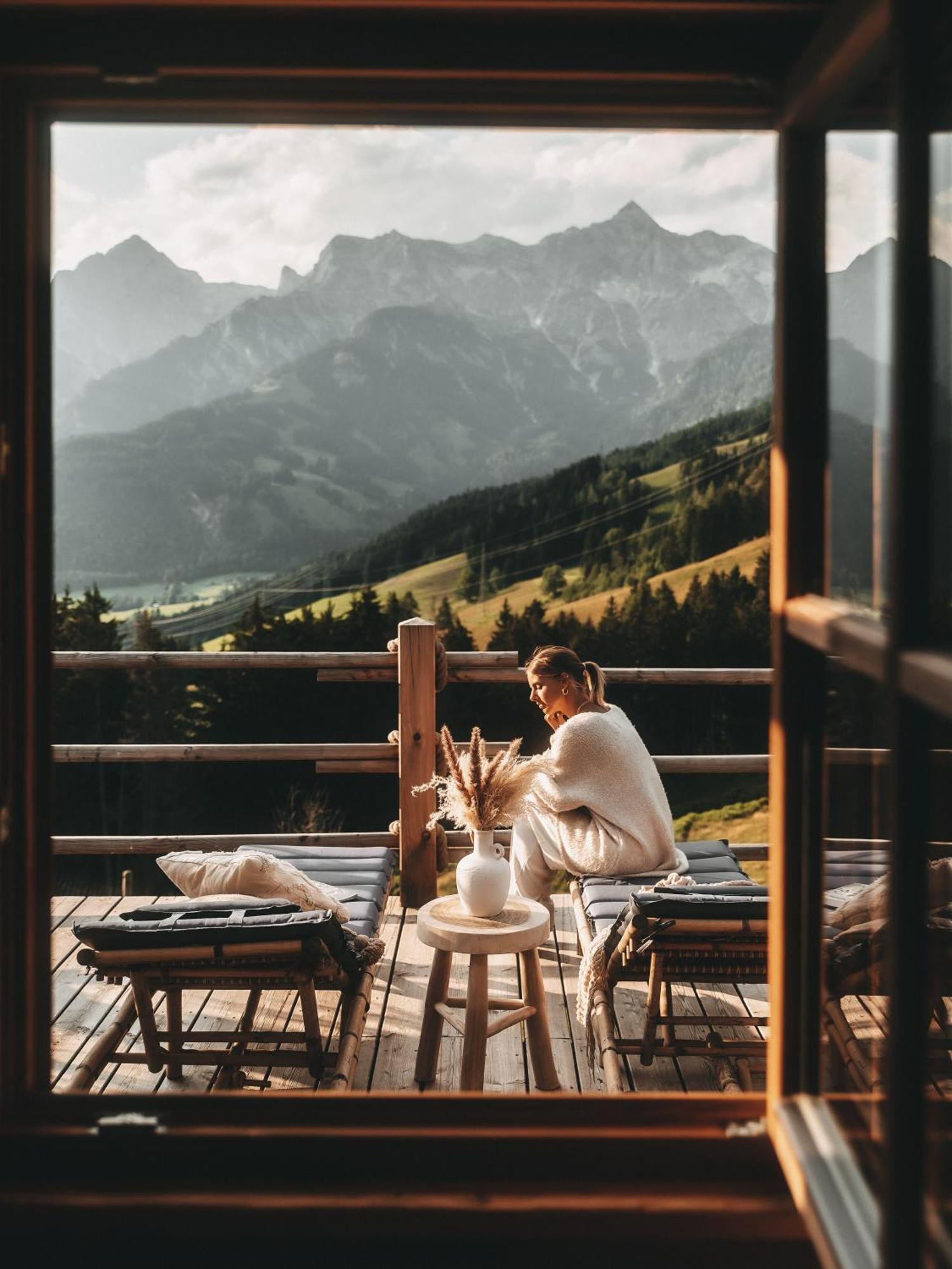 Jufenalm Boho Hotel & Restaurant Maria Alm am Steinernen Meer Zewnętrze zdjęcie
